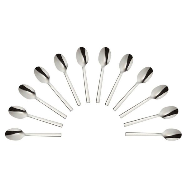 solex® Kaffeelöffel Maya silber, 12 St.