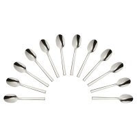 solex® Kaffeelöffel Maya silber, 12 St.