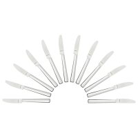 12 solex® Messer Maya silber  ( 122694 )