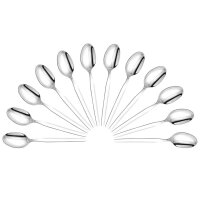 solex® Löffel Skai silber, 12 St.