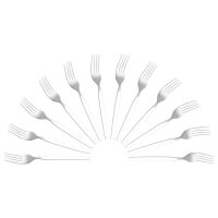 solex® Gabeln Skai silber, 12 St.