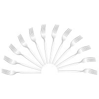 solex® Kuchengabeln Skai silber, 12 St.