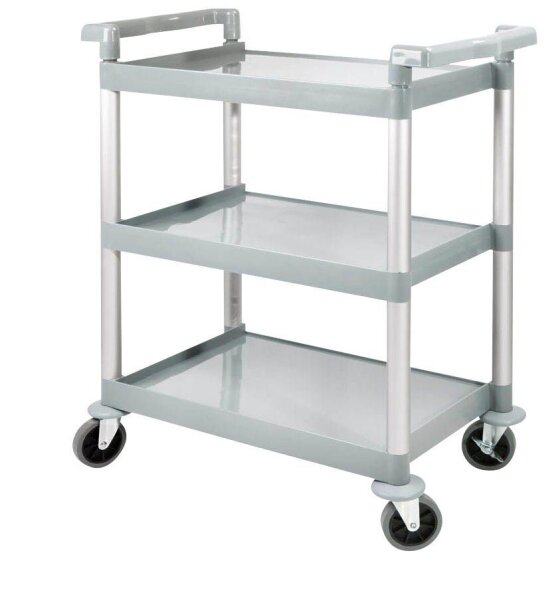 HENDI Servierwagen silber 80,0 x 41,0 x 95,0 cm