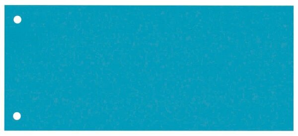bene Trennstreifen blau, 180 g/qm Karton 24,0 x 10,5 cm, 100 St.