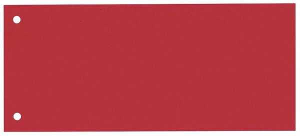 bene Trennstreifen rot, 180 g/qm Karton 24,0 x 10,5 cm, 100 St.