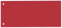 bene Trennstreifen rot, 180 g/qm Karton 24,0 x 10,5 cm,...
