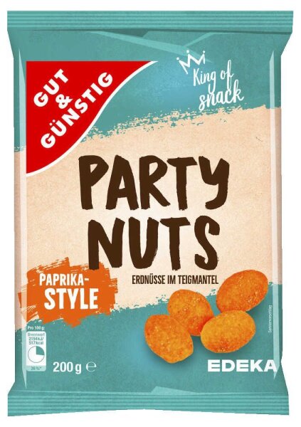 GUT&GÜNSTIG Party Nuts Erdnüsse 200,0 g, 1 St.