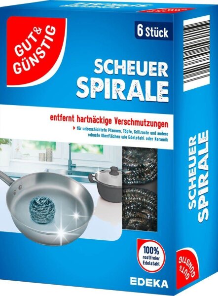 GUT&GÜNSTIG Topfreiniger, 6 St.  ( 6001189003 )