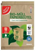 GUT&GÜNSTIG Biomüllbeutel 10,0 l braun, 20 St.