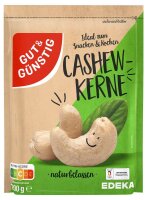 GUT&GÜNSTIG Cashewkerne naturbelassen  200,0 g,...