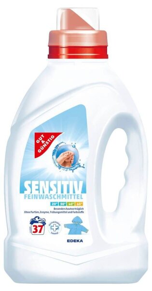 GUT&GÜNSTIG SENSITIV Waschmittel flüssig, 1,5 l