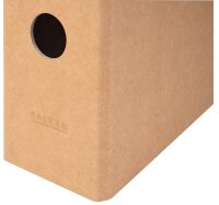 FALKEN PURE Ordner braun Karton 8,0 cm DIN A4, 1 St.