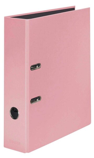FALKEN Pastell Color Ordner Flamingo Pink Karton 8,0 cm DIN A4, 1 St.
