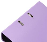 FALKEN Pastell Color Ordner Flieder Lila Karton 8,0 cm DIN A4, 1 St.