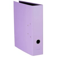 FALKEN Pastell Color Ordner Flieder Lila Karton 8,0 cm DIN A4, 1 St.