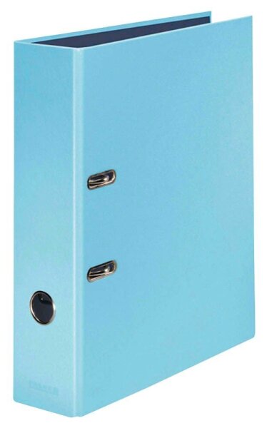 FALKEN Pastell Color Ordner Himmel Blau Karton 8,0 cm DIN A4, 1 St.