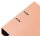 FALKEN Pastell Color Ordner Pfirsich Orange Karton 8,0 cm DIN A4, 1 St.