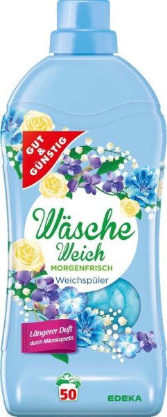 GUT&GÜNSTIG MORGENFRISCH Weichspüler flüssig, 1,5 l