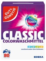 GUT&GÜNSTIG CLASSIC COLOR Waschmittel Pulver,...