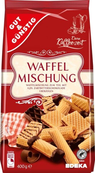 GUT&GÜNSTIG Waffelmischung Kekse 400,0 g, 1 St.
