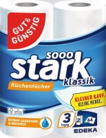GUT&GÜNSTIG Küchenrollen stark klassik...