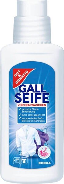 GUT&GÜNSTIG GALLSEIFE Fleckenentferner flüssig, 250,0 ml  ( 4940704006 )