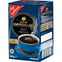 GUT&GÜNSTIG Unsere Empfehlung Kaffee, gemahlen...