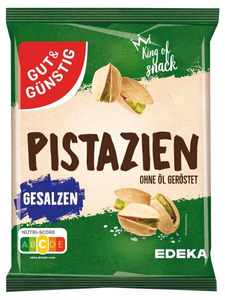 GUT&GÜNSTIG Pistazien geröstet & gesalzen  250,0 g, 1 St.