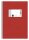 Ursus® Geschäftsbuch DIN A4 kariert, rot Hardcover 192 Seiten, 1 St.