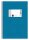 Ursus® Geschäftsbuch DIN A4 liniert, blau Hardcover 192 Seiten, 1 St.