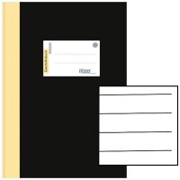 Ursus® Geschäftsbuch DIN A4 liniert, schwarz...