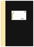 Ursus® Geschäftsbuch DIN A4 kariert, schwarz...