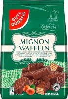 GUT&GÜNSTIG Mignonwaffeln Kekse 400,0 g, 1 St.
