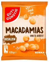 GUT&GÜNSTIG Macadamias geröstet &...