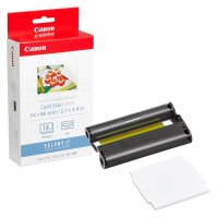 Canon Fotopapier-Set KC-18IF 5,4 x 8,6 cm glänzend 1...