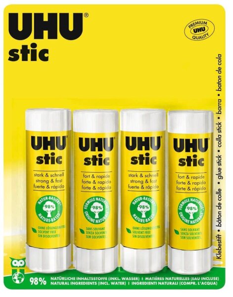 UHU stic Klebestifte 40,0 g, 4 St.