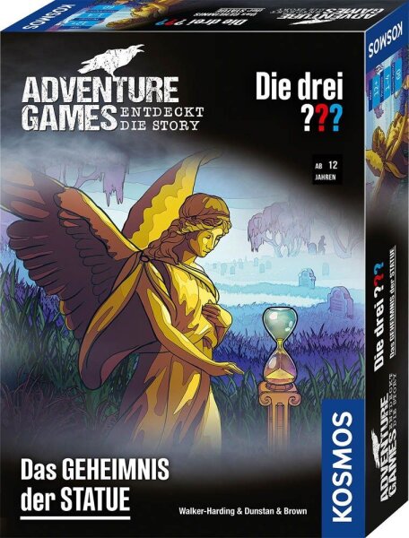 KOSMOS Adventure Games - Die drei ??? - Das Geheimnis der Statue Rätsel, 1 St.