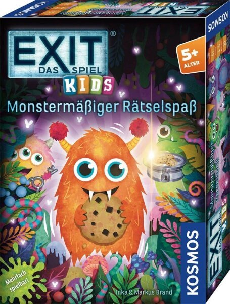 KOSMOS EXIT - Das Spiel: Kids - Monstermäßiger Spaß Rätsel, 1 St.