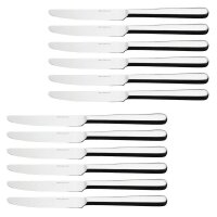 HEPP Messer Carlton silber, 12 St.