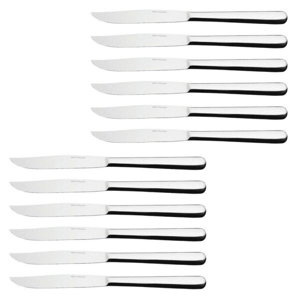 HEPP Steakmesser Carlton silber, 12 St.