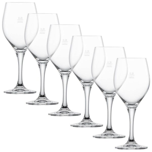 Schott Zwiesel Rotweingläser Mondial 200,0 ml, 6 St.