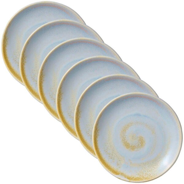 6 HEART & SOUL Teller Perfect Match Breeze blau 15,0 cm  ( 801121541000100 )