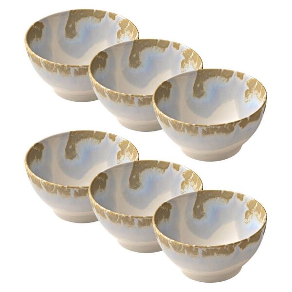 HEART & SOUL Schalen Perfect Match Breeze blau Ø 14,0 cm, 6 St.