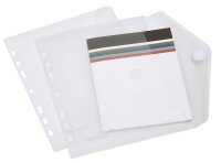 FolderSys Dokumententaschen DIN A5 transparent genarbt...