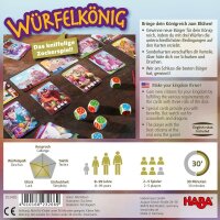 HABA® Würfelkönig Brettspiel, 1 St.