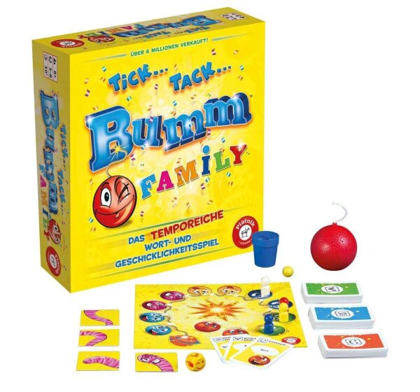 Piatnik Tick Tack Bumm Family Geschicklichkeitsspiel, 1 St.