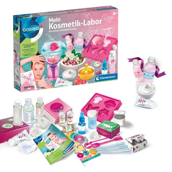 Clementoni Experimentierkasten Mein Kosmetik-Labor mehrfarbig