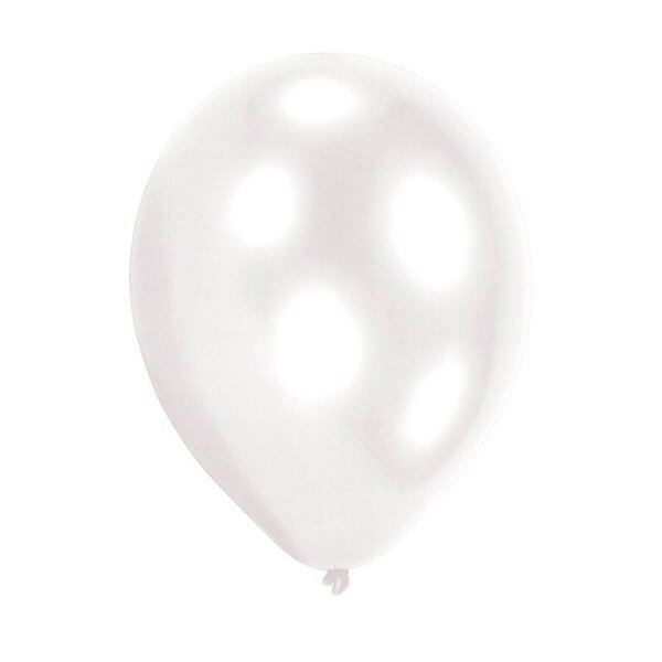 amscan® Luftballons weiß, 50 St.  ( INT995508 )