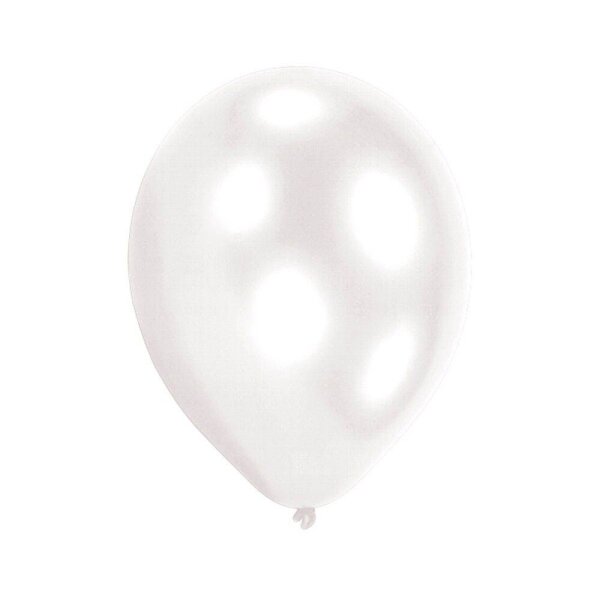 amscan® Luftballons weiß, 25 St.  ( 9904918 )