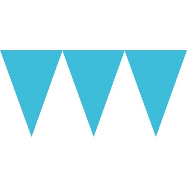 amscan® Wimpelkette blau 1 St.  ( 120099-54-55 )